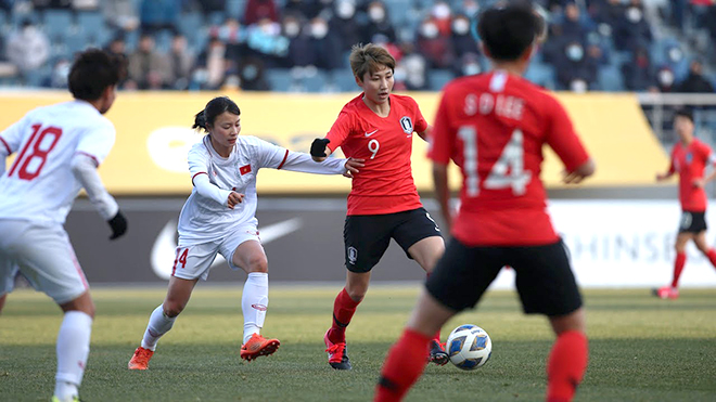 Kết quả bóng đá nữ Việt Nam hôm nay tại Asian Cup 2022