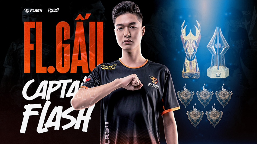 FL Gấu: Người đội trưởng vĩ đại của Team Flash Liên Quân