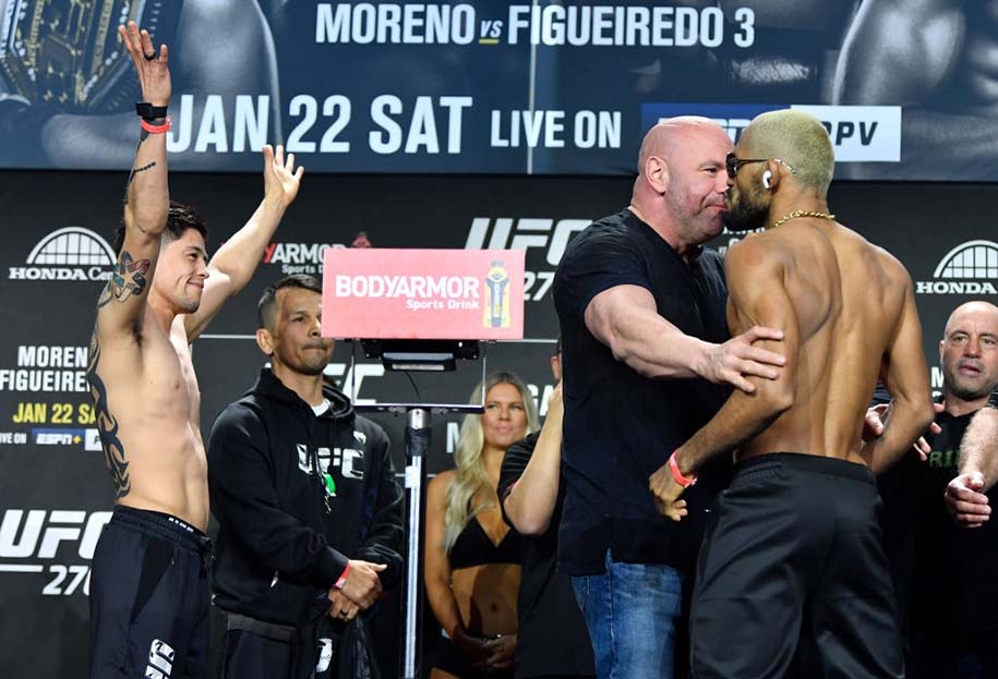 Brandon Moreno: “Đã đến lúc đưa Deiveson Figueiredo về hạng bantamweight”