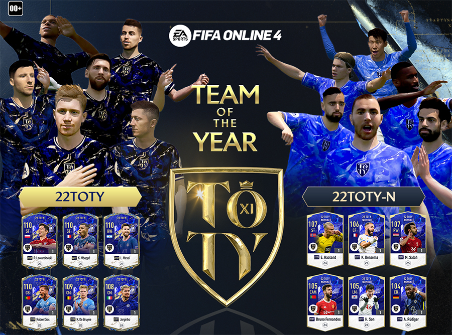 Cập nhật FIFA Online 4 tháng 1/2022: Ra mắt thẻ Vietnam Best và 22TOTY