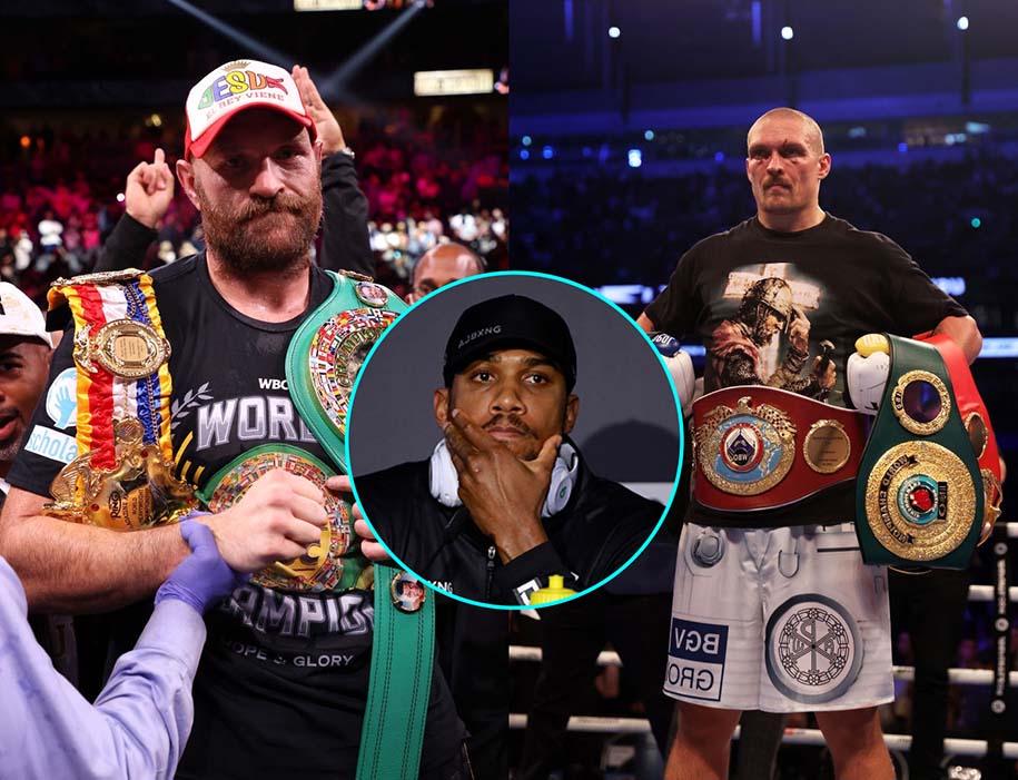 Anthony Joshua b&aacute;c bỏ việc đ&atilde; nhận 15 triệu bảng để Tyson Fury đối đầu Oleksandr Usyk