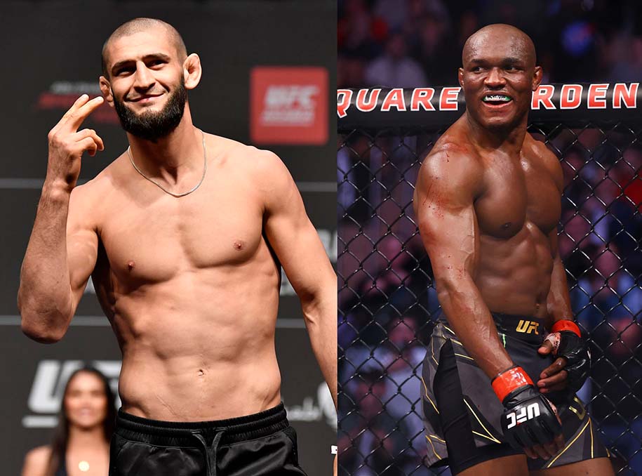 Khamzat Chimaev "nhắc khéo" Kamaru Usman khi muốn lên hạng bán nặng đấu Jan Blachowciz