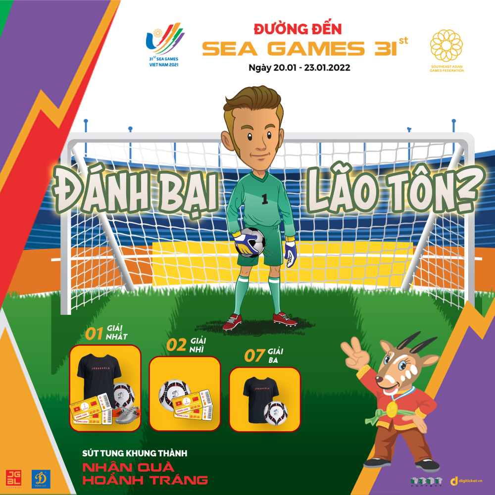 Danh sách trúng thưởng game “Sút tung khung thành, nhận quà hoành tráng”