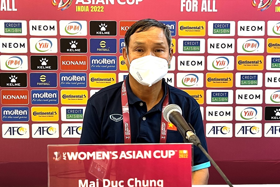 HLV Mai Đức Chung đọc vị nữ Trung Quốc, sẵn sàng lấy vé dự World Cup 2023