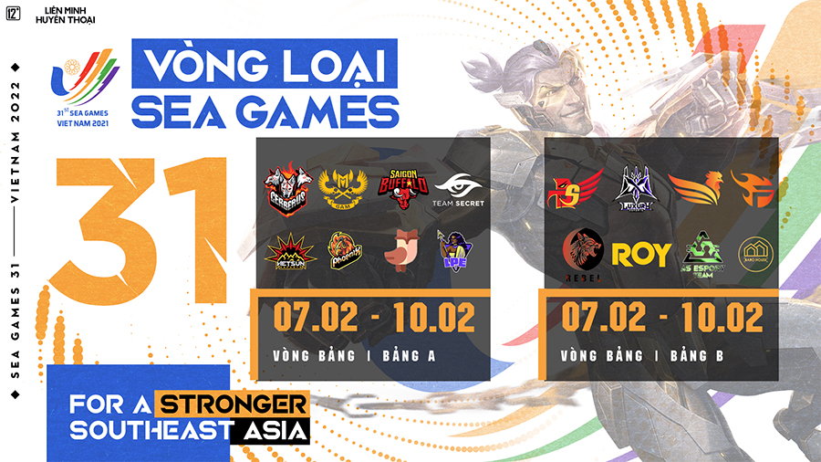 Lịch thi đấu vòng loại SEA Games 31 bộ môn LMHT khu vực Việt Nam Lịch thi đấu vòng loại SEA Games 31 bộ môn LMHT khu vực Việt Nam