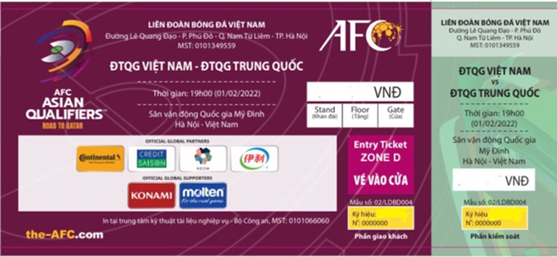 VFF tiếp tục gia hạn bán vé trận Việt Nam vs Trung Quốc, bán ngay tại “quầy”