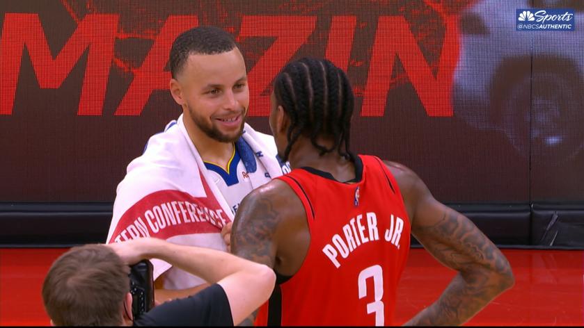 Kevin Porter Jr quyết định "cà khịa", trash-talk với Stephen Curry và nhận cái kết đắng