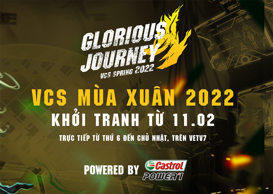 Trực tiếp VCS Mùa Xuân 2022 hôm nay mới nhất