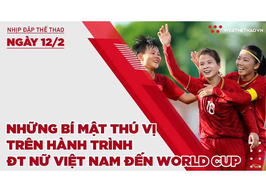 Nhịp đập thể thao | 12/2: Những bí mật thú vị trên hành trình ĐT nữ Việt Nam đến World Cup