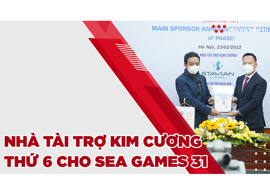 Công bố nhà tài trợ kim cương thứ 6 cho SEA Games 31