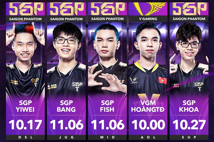 Đội hình tiêu biểu ĐTDV Mùa Xuân 2022 tuần 2: MVP dành cho SGP Lai Bâng