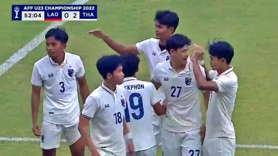 U23 Lào “tự bắn vào chân”, U23 Thái Lan giành vé vào chung kết U23 AFF Cup 2022