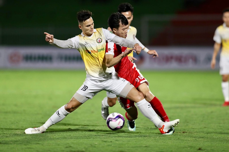 Bảng xếp hạng b&oacute;ng đ&aacute; V.League 2022 mới nhất h&ocirc;m nay