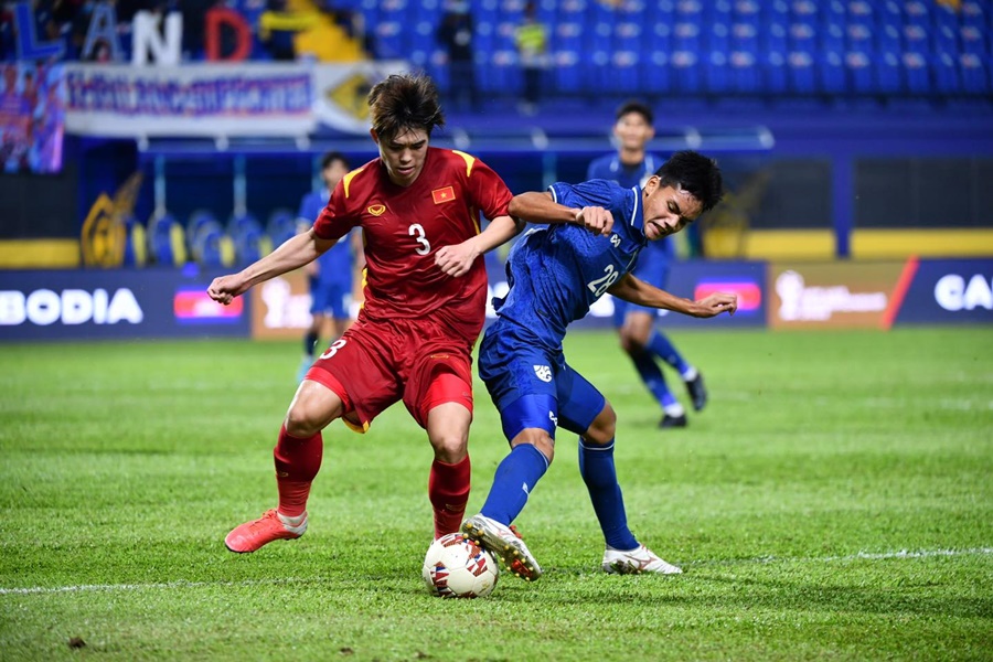 Đội hình ra sân U23 Việt Nam vs U23 Thái Lan: Dụng Quang Nho trở lại đá chính