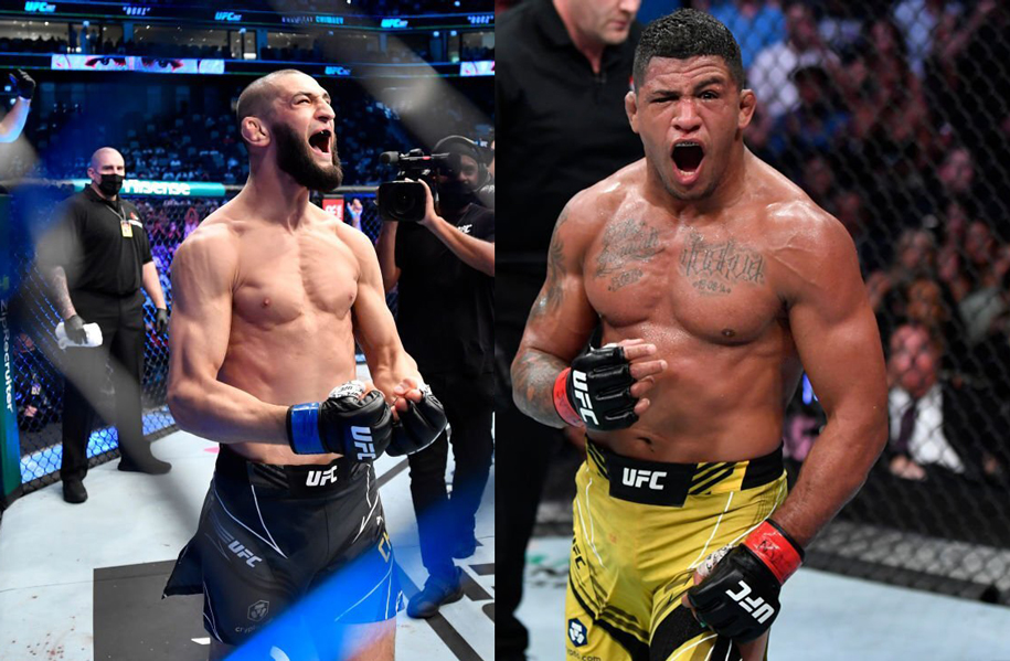 Khamzat Chimaev đang được lên kèo đối đầu Gilbert Burns tại UFC 273