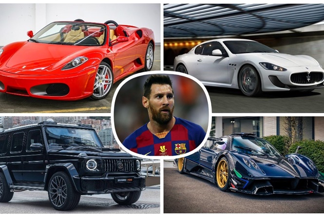 Messi chi đậm cho bộ sưu tập xe hơi đắt giá