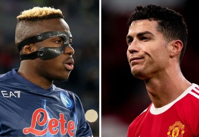Tiền đạo Osimhen được MU nhắm thay thế Ronaldo là ai?