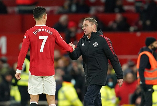 Rangnick đưa ra quyết định cho Ronaldo ở trận MU vs Man City