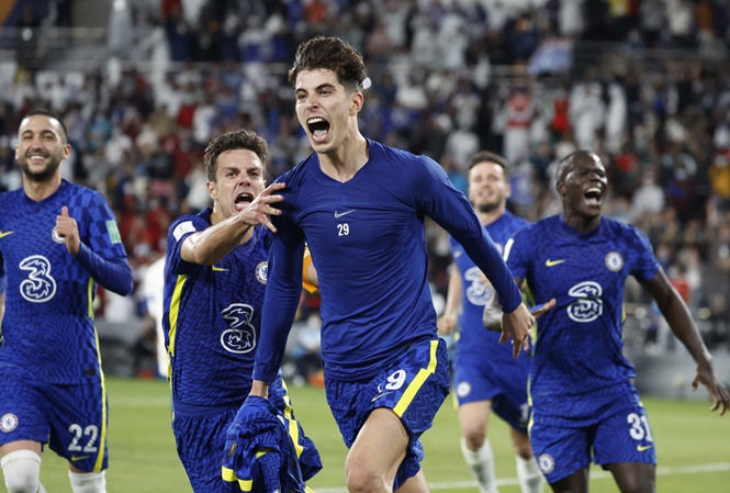 Chelsea giành kết quả ngoạn mục khi Havertz đá số 9 ảo