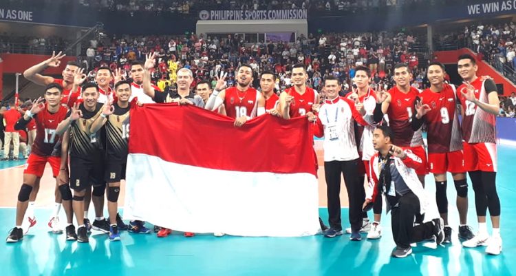 Bóng chuyền Indonesia đặt mục tiêu 1 HCV và 1 HCB tại SEA Games 31