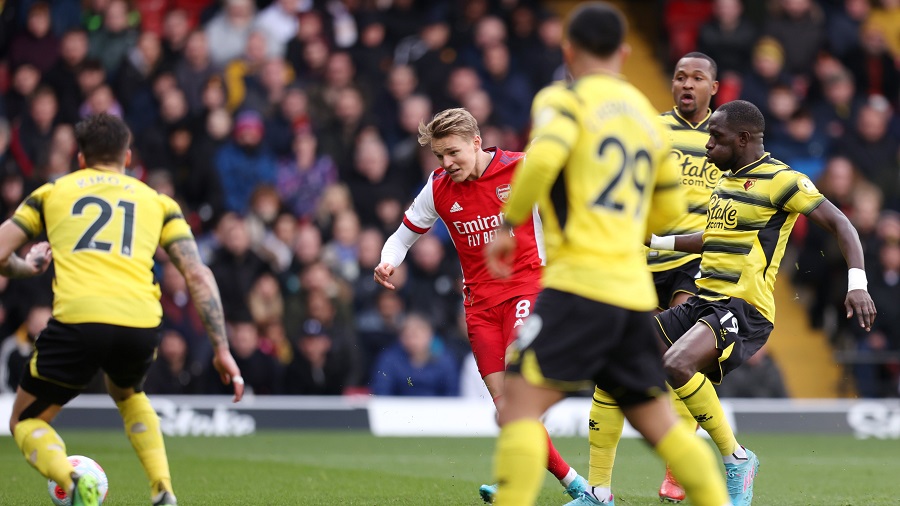 Kết quả Watford 2-3 Arsenal: Bữa tiệc bàn thắng