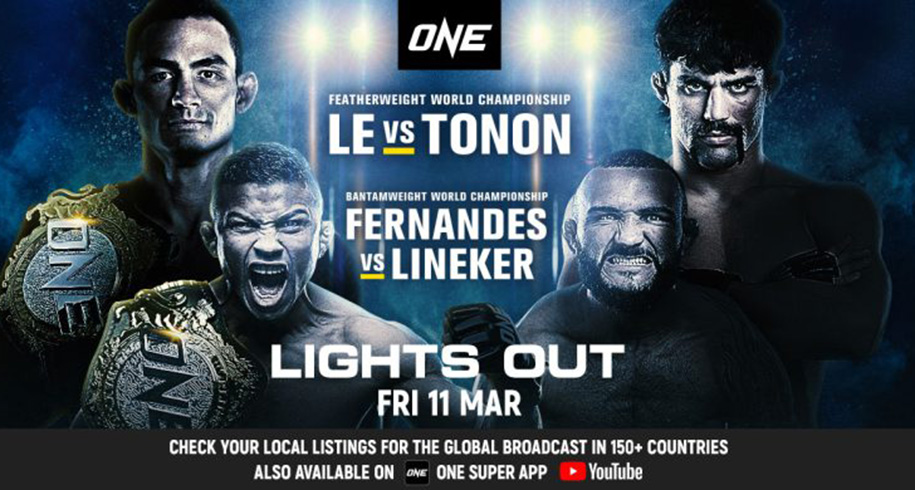 Lịch thi đấu ONE Championship Lights Out: Thành Lê vs Garry Tonon