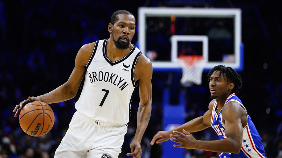 Brooklyn Nets thắng đậm Philadelphia 76ers: Kevin Durant cùng Kyrie Irving "hủy diệt" đối thủ