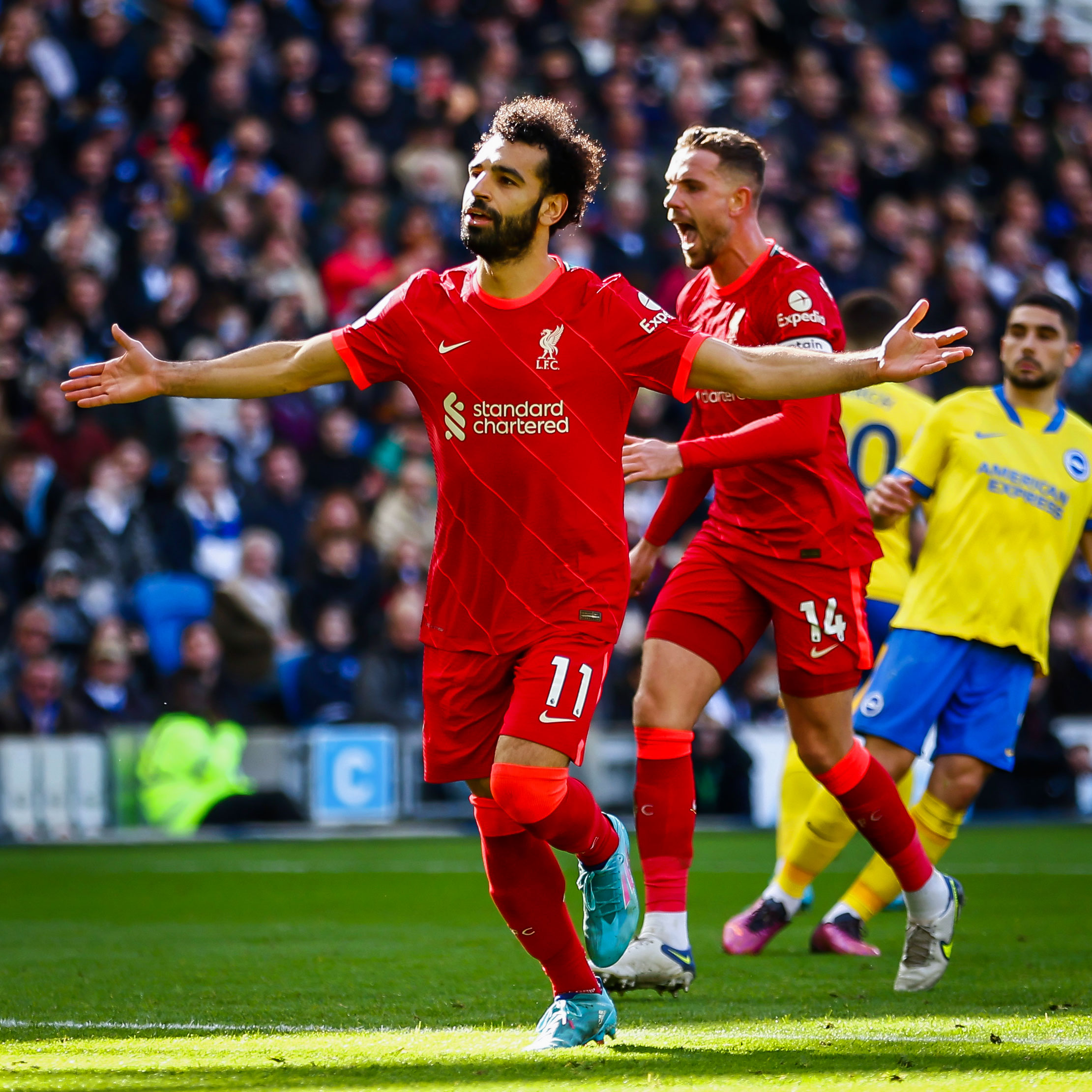 Kết quả Brighton 0-2 Liverpool: Kiên trì bám đuổi ngôi đầu