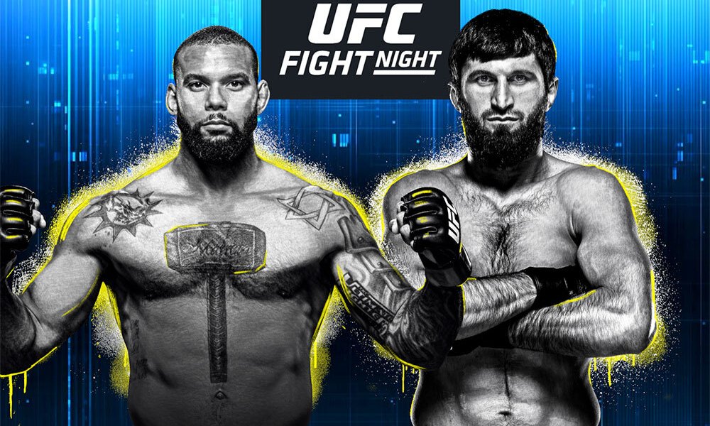 Kết quả UFC: Magomed Ankalaev thắng trận thứ 8 liên tiếp khi đả bại Thiago Santos