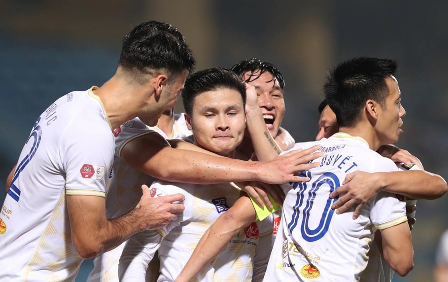 Quang Hải ghi bàn, "tặng" chiến thắng đầu tiên cho Hà Nội ở V.League 2022
