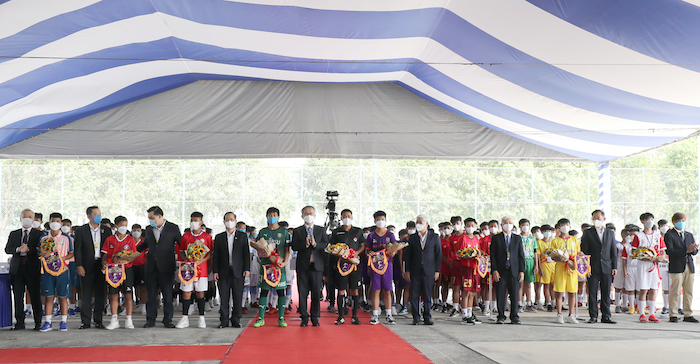 Đàn em Tiến Linh giành chiến thắng huỷ diệt trận khai màn giải U13 Quốc tế