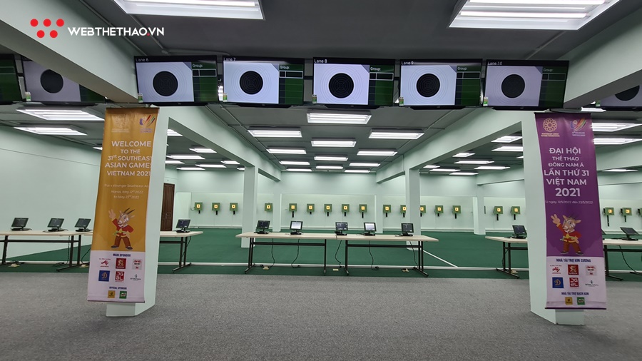 Choáng ngợp trước trường bắn súng hiện đại bậc nhất Đông Nam Á ở SEA Games 31