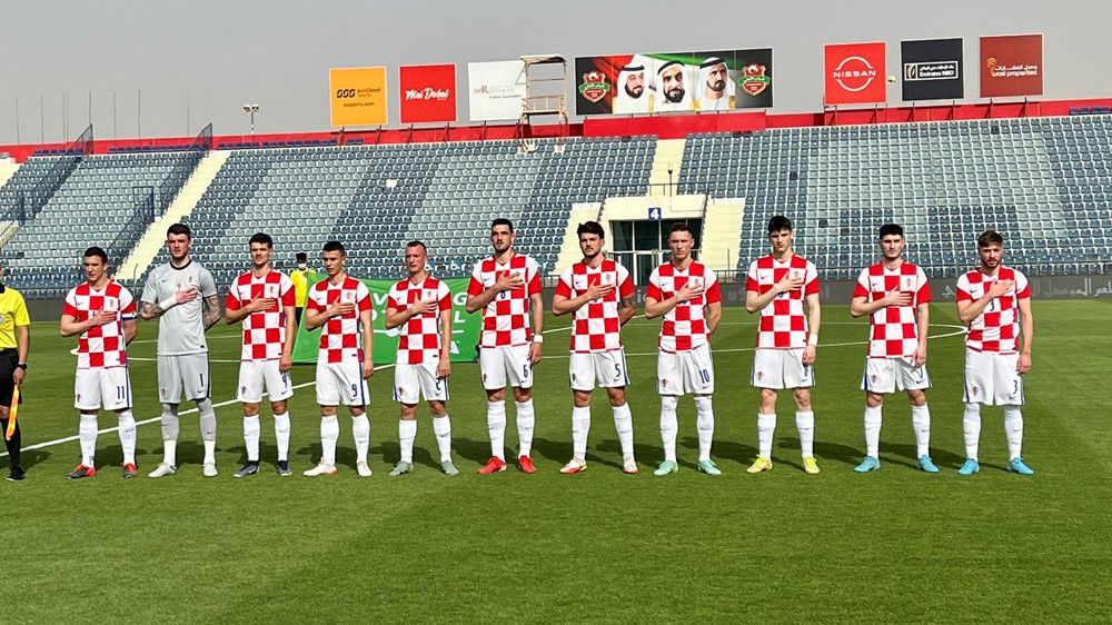 U23 Croatia thiệt quân trước trận gặp U23 Việt Nam ở U23 Dubai Cup 2022