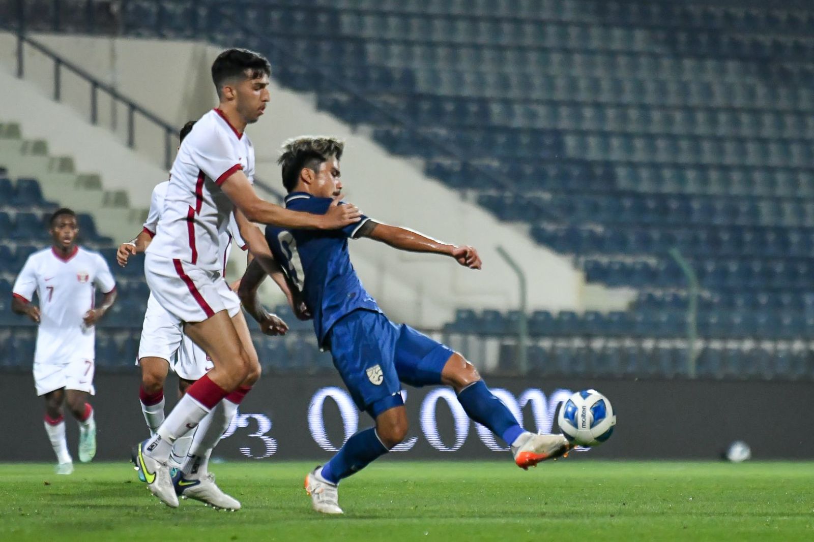 Cùng chung số phận, U23 Trung Quốc và U23 Thái Lan nhận thất bại U23 Dubai Cup 2022