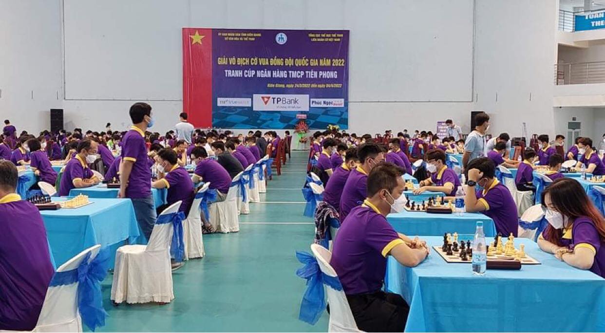 Khai mạc giải Vô địch Cờ vua đồng đội Quốc gia 2022