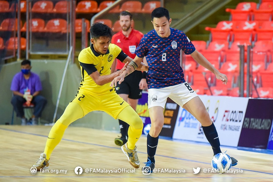 Campuchia suýt tạo địa chấn trước Malaysia ở Futsal AFF Cup 2022