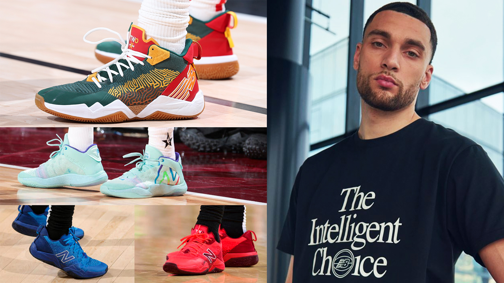 Bỏ qua adidas và Nike, Zach LaVine cập bến đại gia đình giày bóng rổ New Balance