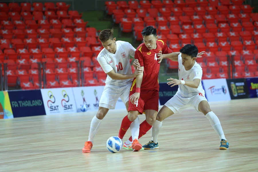 Kết quả futsal Việt Nam 1-1 Myanmar: Tự làm khó mình