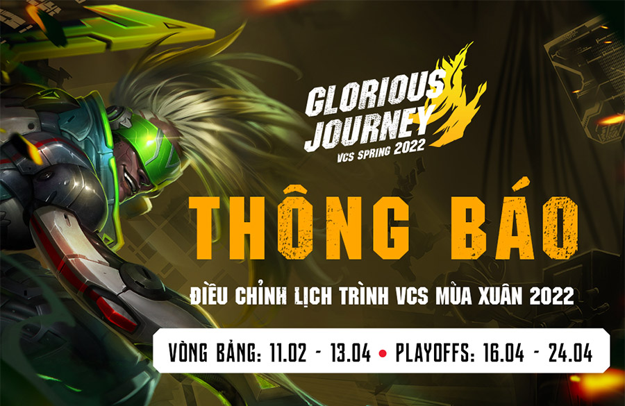 VCS Mùa Xuân 2022 đẩy nhanh tiến độ thi đấu, chuẩn bị cho MSI 2022