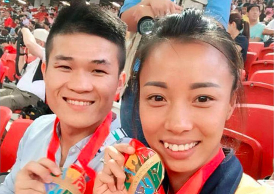 Trương Đình Hoàng - Đỗ Thị Thảo: Chuyện tình “chàng đấm, nàng chạy” như mơ của cặp đôi vàng SEA Games