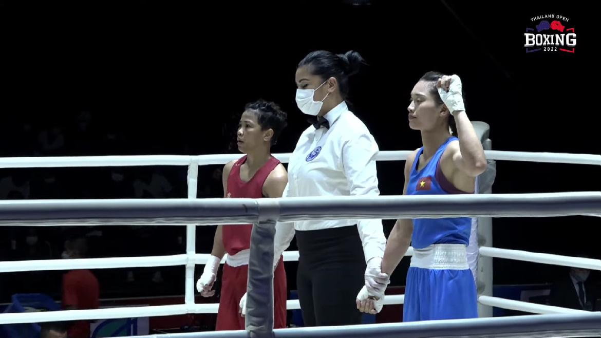 Hạ võ sĩ Philippines, Nguyễn Thị Tâm giành HCV đầu tiên cho Việt Nam tại giải Boxing Thái Lan mở rộng