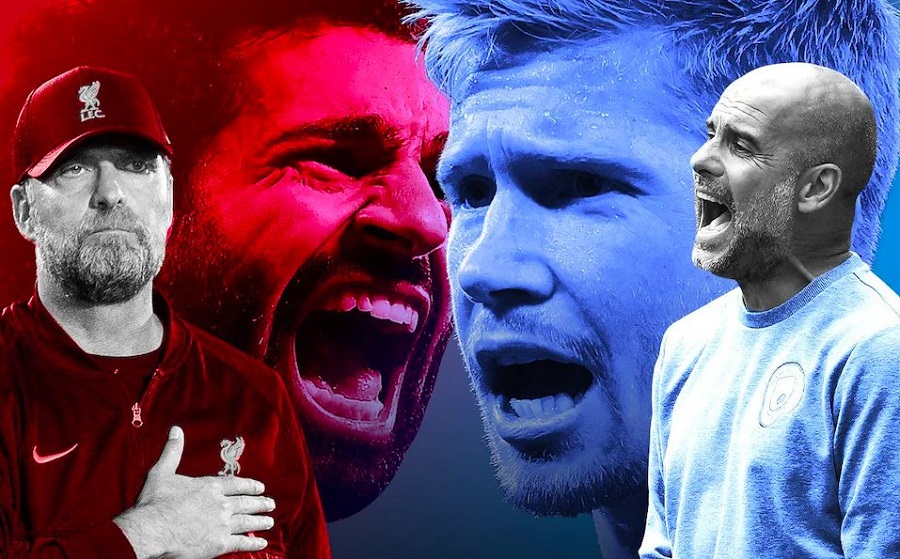 Kết quả Man City 2-2 Liverpool: Rượt đuổi kịch tính