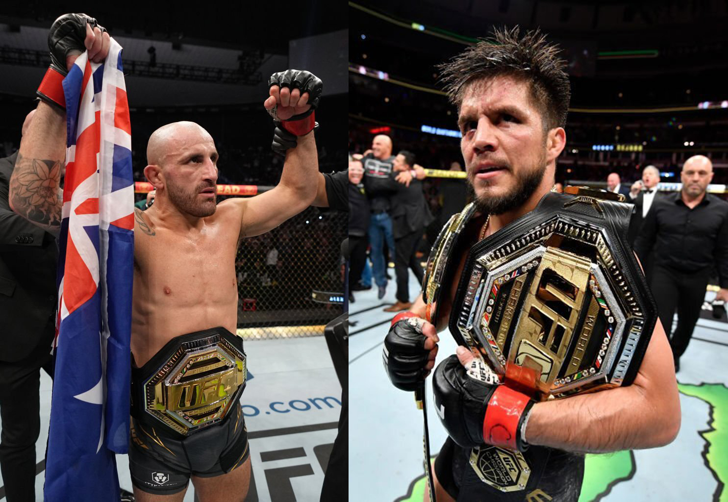 Henry Cejudo làm thủ tục trở lại UFC: Hạ bệ Volkanovski, lập kỉ lục vô địch 3 hạng cân