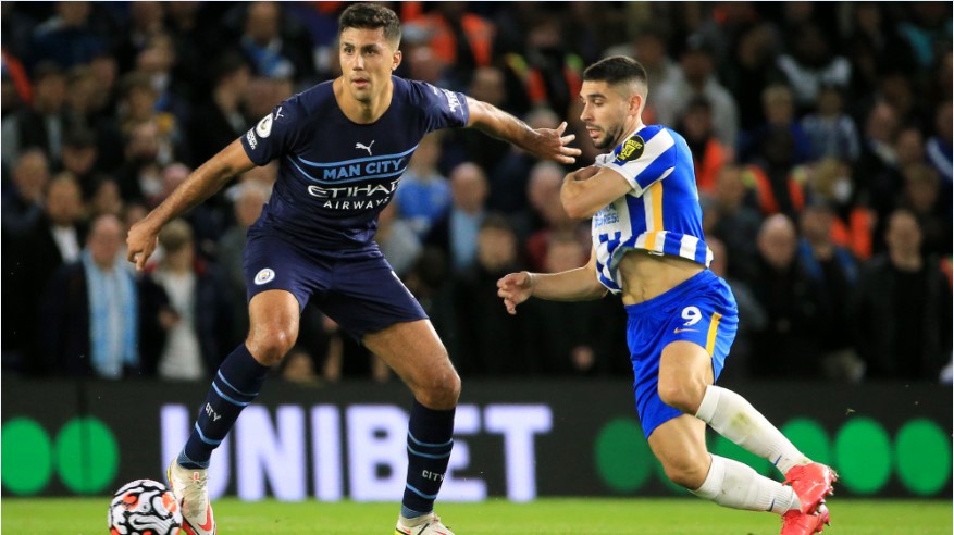 Kết quả Man City 3-0 Brighton: Đòi lại ngôi đầu