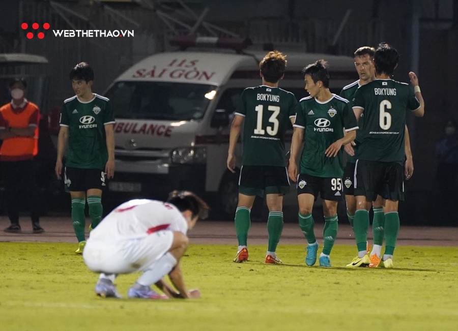 Kết quả HAGL 0-1 Jeonbuk Motors: Gục ngã phút bù giờ