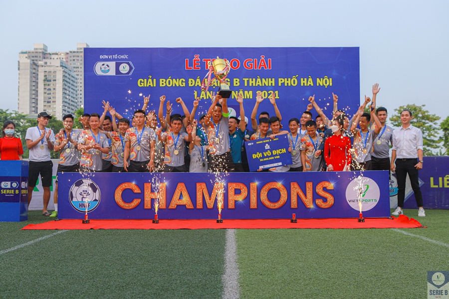 Xác định chủ nhân ba tấm vé thăng hạng Hanoi Serie A 2022