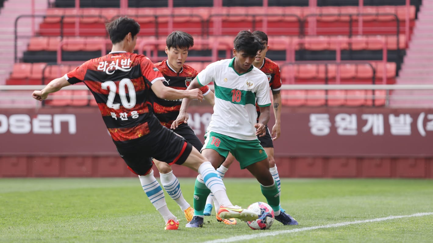 Thua CLB Hàn Qu&ocirc;́c, HLV Shin Tae Yong ch&ecirc; U23 Indonesia &ldquo;bắt nhịp kém&rdquo;