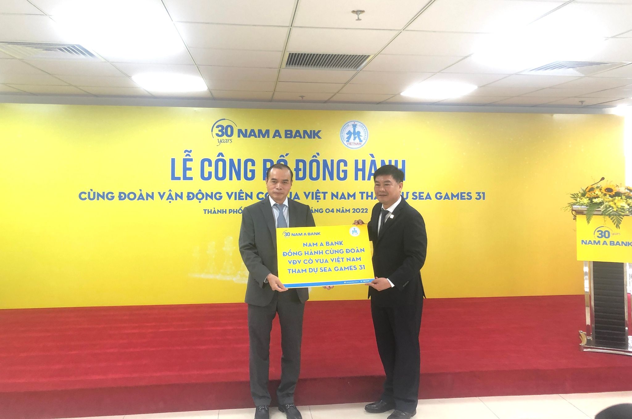 Đội tuyển Cờ vua Việt Nam dự SEA Games 31 được "tiếp sức"