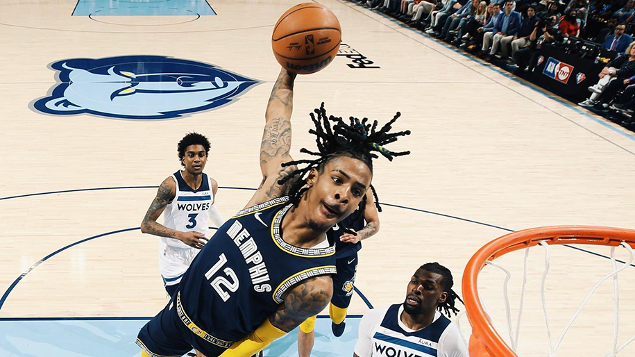Ja Morant khiến CĐV kinh ngạc với highlights khủng, Grizzlies vươn lên dẫn trước 3-2