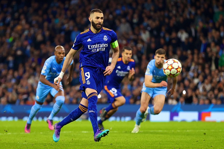 Benzema liên tục sút hỏng phạt đền trước khi ghi bàn bằng Panenka